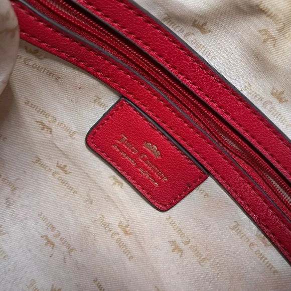 JUICY Couture RARE Red Cloud 9 Designer Women's Bag Y2K Puffer - Picture 8 of 16